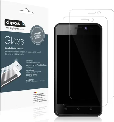 Produktbild von Schutzfolie für Krip K4m Folie Anti-Shock 9H Displayschutz Displayfolie