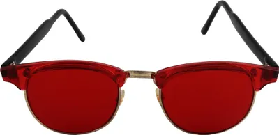 Produktbild von Freak Scene 60er Nerdbrille - M - rot