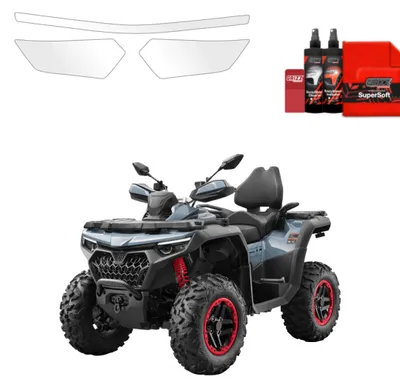 Zdjęcie produktu dla Folia ochronna 2 w 1 – CFMOTO CFORCE 850 Touring (2025–2026) Grizz Protector