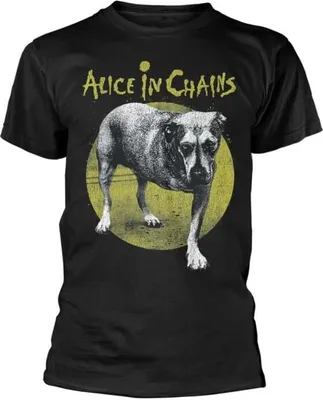 Produktbild von Alice In Chains T-Shirt Herren Tripod schwarz Band-Merch, Bands 100% Baumwolle L