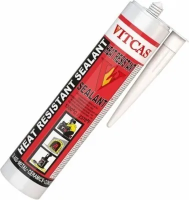 Produktbild von Vitcas Hitzebeständige Dichtmasse 1300 ° C - 310ml Tube