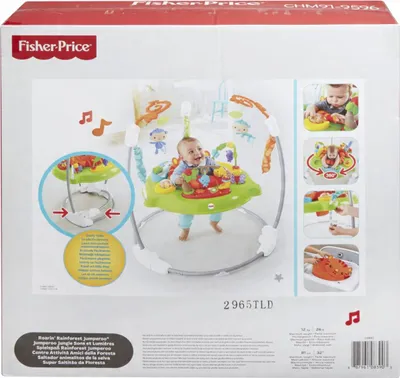 Zdjęcie produktu dla Fisher-Price CHM91, Wielobarwny, Tkanina, Plastik, Metal, Każda płeć, 6 mies., 12 mies., Chiny