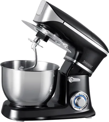 Produktbild von Elegante Küchenmaschine mit 6 Geschwindigkeiten - Schwarz