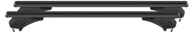 Produktbild von Menabo Ariem Black XL | Dachträger Kia - Sportage (SL) 2010-2013 - Aluminium - Länge 135 cm - Tragkraft 75 kg - 2er-Pack