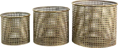 Zdjęcie produktu dla Latarnia Clayre & Eef wykonana z metalu w kolorze miedzi