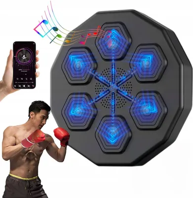 Produktbild von Intelligenter Box-Simulator + Trainingshandschuh-Set mit Sensoren für Übungen und Reflexe