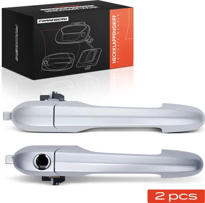 Image de Frankberg 2x Poignée de porte Avant Droit Gauche pour Alfa Romeo 147 937 2001-2010