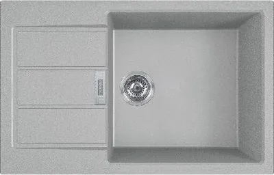 Produktbild von Franke Sirius 2.0 - Tectonite-Spüle S2D 611-78 XL, 780x500 mm, Grau 143.0617.617