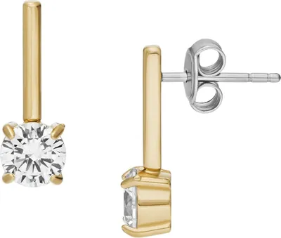 Produktbild von Fossil JF04897710 Damen Ohrstecker  Gold Weiß