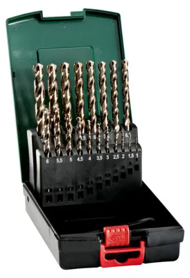 Produktbild von Metabo HSS-CO-Bohrerkassette 19-teilig
