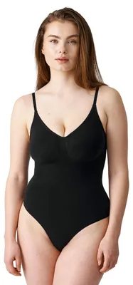 Produktbild von Snocks Shaping Body Damen, nahtloser Bauchweg Bodysuit Shaper – 1x Schwarz