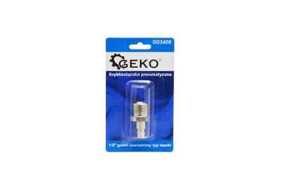 Obrázek produktu pro GEKO Rychlospojka vzduchová 1/2", vnější závit, samec G03408