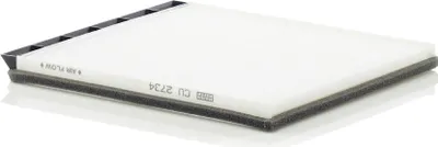 Produktbild von MANN-FILTER CU 2734 Innenraumfilter Pollenfilter für RENAULT MEGANE Scenic (JA0/1)