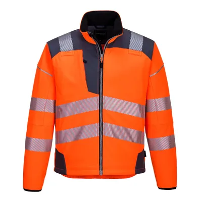 Produktbild von Portwest T402 PW3 Warnschutz-Softshelljacke Orange/Grey Gr. L