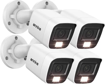 Image de Caméra de sécurité, résolution HD 1080P, vision nocturne infrarouge, couleur noire type 2, 1080p