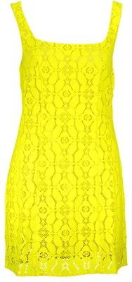 Produktbild von Desigual Damen Kleid Gelb 23SWVW02_GIALLO_8035 : Größe - XL Größe: XL