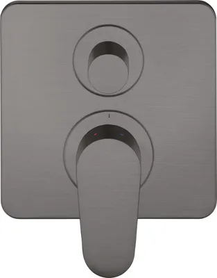 Produktbild von Einhebel-Wannenmischer AXOR CITTERIO M Unterputz brushed black chrome brushed black chrome