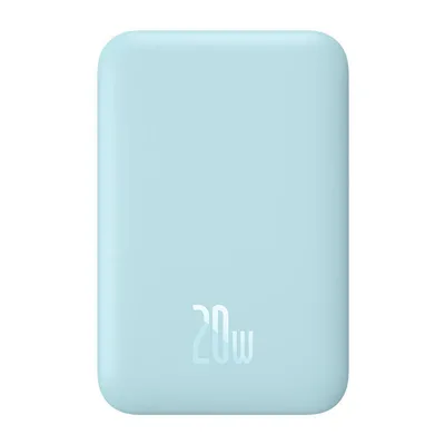 Produktbild von Baseus PPCX130003 Powerbank Lithium Polymer (LiPo) 6000 mAh Kabellose Aufladung Blau