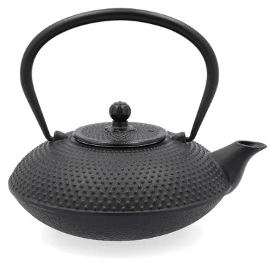 Gusseiserne Teekanne 0,8 l mit Edelstahlfilter
