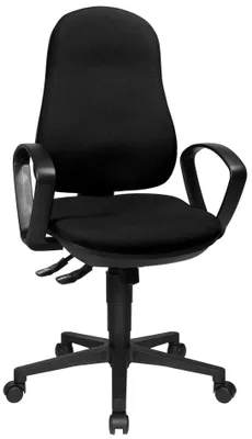 Produktbild von TOPSTAR Bürostuhl Support SY schwarz inkl. Armlehne