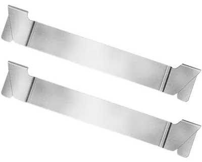 Productafbeelding van Spatelhouders - Van roestvrij staal - Geschikt voor BBQ en plancha grillplaten - 2 stuks