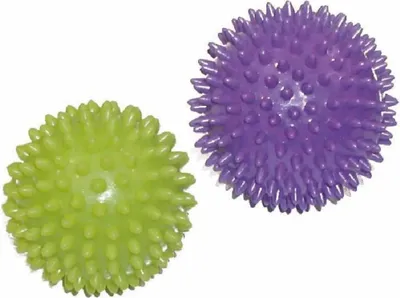 Produktbild von Toorx Fitness AHF-001 Paar Massagebälle – Massagebälle mit konischen Spitzen 7.5 cm und 9 cm