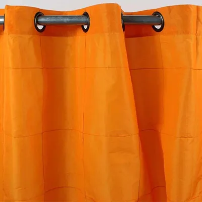 Zdjęcie produktu dla Pomarańczowa zasłona z tafty 150x250
