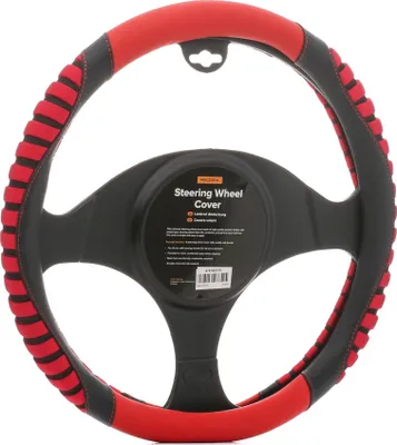 Produktbild von RIDEX 4791A0135 Lenkradbezug Ø37-39cm Schwarz Rot Lenkradhülle