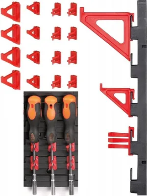 Productafbeelding van Set Van 16 Hakken Voor Werkplaatsbord, Merk Kistenberg