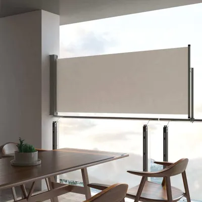 Immagine prodotto di Maison Exclusive - Tenda laterale estensibile 100 x 300 cm Crema