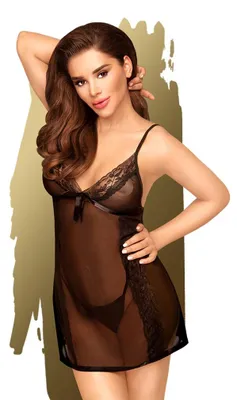 Zdjęcie produktu dla PENTHOUSE LINGERIE Casual Seduction M-L czarny
