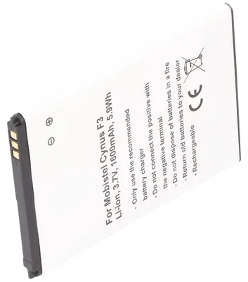 Produktbild von MOBISTEL Cynus F3 Akku als Nachbau von AccuCell passend für BTY26181