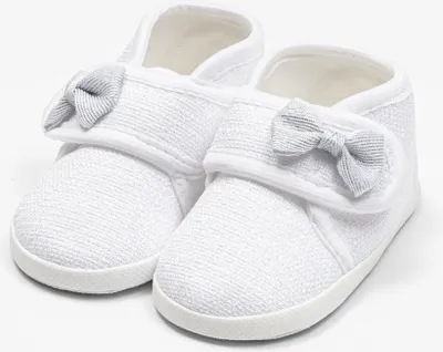 Produktbild von Babyschühchen mit Schleife New Baby weiß 12-18 m, Gr. 12-18 m