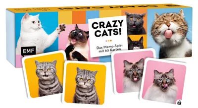 Produktbild von Memo-Spiel: Crazy cats!