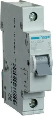 Image de Disjoncteur Hager 1P 25A C 6KA