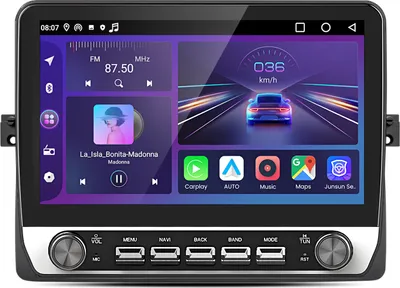 Immagine prodotto di Autoradio Android 15 da 10,1" Carplay per BMW Serie 3 E46 M3 Rover 75 MGZT 1998-2006 Navigatore GPS WIFI BT DAB+ SWC USB 1+32G con manopola
