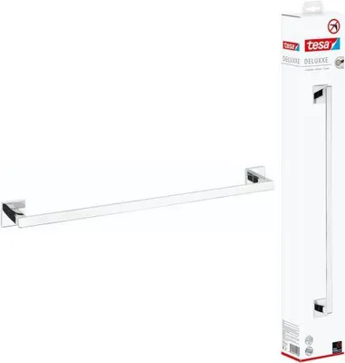 Immagine prodotto di tesa Deluxxe Handtuchstange inkl. Klebelösung silber