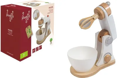 Produktbild von Jouéco Holz Küchenmixer - nachhaltiges Spielzeug für Kinder