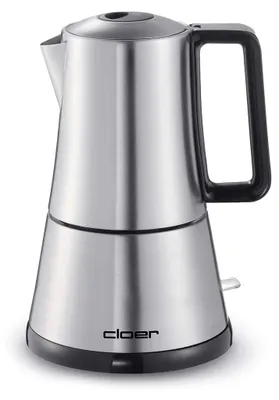 Immagine prodotto di Cloer 5918 Macchina per caffè espresso acciaio inox/nero