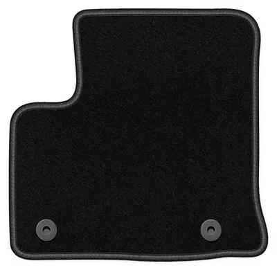Immagine prodotto di Tappetino guidatore in moquette per Opel Mokka-E 2020- (crossover) – 1 pezzo, nero, su misura – Wielganizator BASIC