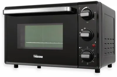 Zdjęcie produktu dla Tristar OV-3620, 19 l, Czarny, Stal nierdzewna, Wolnostojący, obrotowy, 0 - 230 °C, Metal