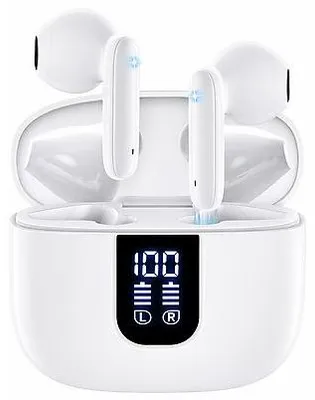 Produktbild von Siltcon® SoundWave Pro 2 Bluetooth Kopfhörer Schwarz – In Ear Earbuds mit Bluetooth 5.4, ENC Noise Cancelling, 40h Akku & Mikrofon