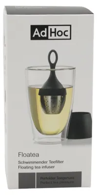 Produktbild von AdHoc Floatea, Kunststoff, Edelstahl, Schwarz, Silber, AdHoc Design Team, Kunststoff, 4 cm, 125 mm