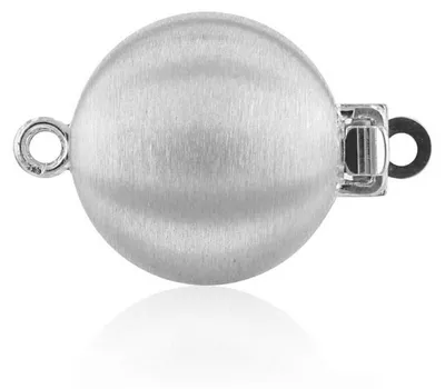 Immagine prodotto di Luna-Pearls - 605.1357 - Chiusura gioiello - Donna - 585 Oro bianco - 9mm