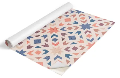 Obrázok produktu pre Fólia na nábytok Tulup – samolepiaca fólia na nábytok – samolepiaca fólia 75 x 150 cm – fólia na skriňu – fólia na nábytok – fólia do kuchyne – vodovzdorná – umývateľná – samolepiaca – bez vzduchových bublín – geometrická mozaika