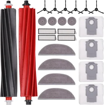 Image de Pièces détachées Brosses Filtres Pour Roborock S8 MaxV Ultra / S8 Max Ultra Lingettes