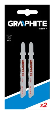 Produktbild von GRAPHITE puzzle t-verbindung, 75 mm, 21 tpi, metall, 2er pack