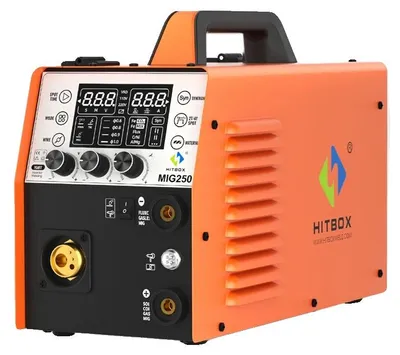 Produktbild von Schweißmaschine, Multifunktionale Funktionalität, Benutzerfreundliches Display, MIG250