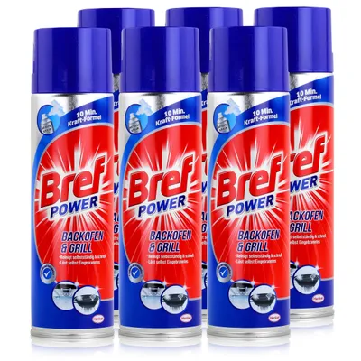 Produktbild von Sidol Bref Power Backofen & Grill Reiniger 500ml (6er Pack)