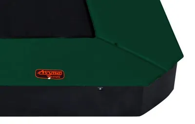 Produktbild von Avyna PRO-LINE Top Safe Trampolin-Sicherheitsnetz 380 x 255 cm (238) – Flatlevel – Grün